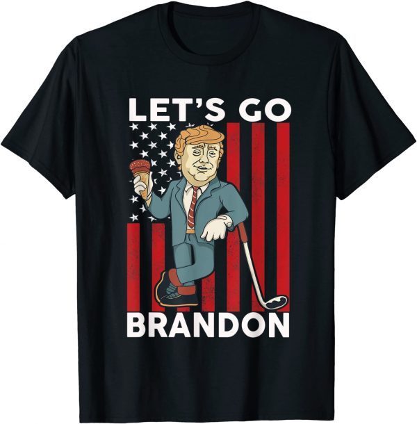 Let's Go Brandon Funny Trump, Impeach Biden Costume T-Shirt