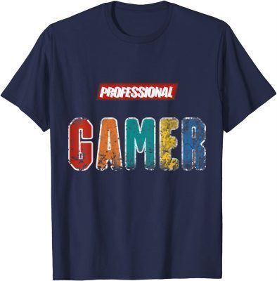 Old School Gamer ,Retro Gamer ,Professional Gamer Vintage T-Shirt