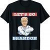 2021 Let's Go Brandon Funny Chant Vintage Graphic T-Shirt