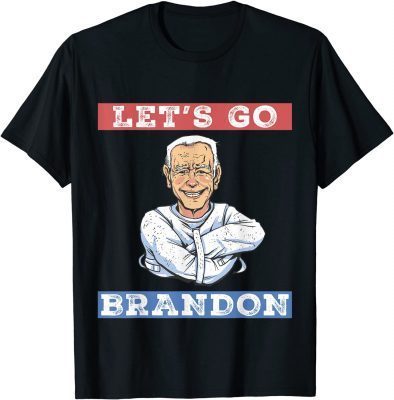 2021 Let's Go Brandon Funny Chant Vintage Graphic T-Shirt