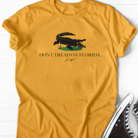 Tee Shirt Don’t Tread On Florida Alligators