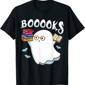 Official Halloween Books Librarian English Teacher Reader Reading T-Shirt