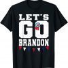 Funny Let's Go Brandon Meme Retro Vintage Design T-Shirt