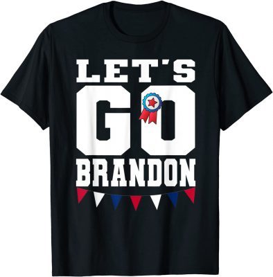 Funny Let's Go Brandon Meme Retro Vintage Design T-Shirt