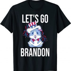 T-Shirt Let's Go Brandon Biden Conservative Anti Liberal US Flag