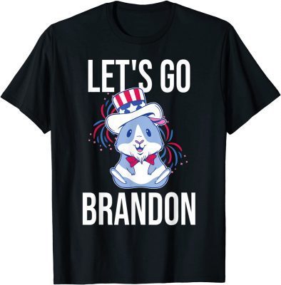 T-Shirt Let's Go Brandon Biden Conservative Anti Liberal US Flag