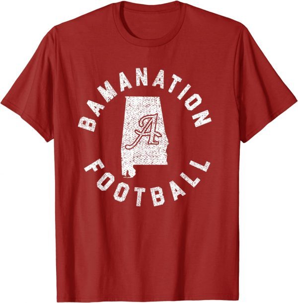 Bamanation Rolls Alabama Tide All Y'all Crimson Vintage T-Shirt