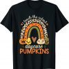 I Teach the Cutest Daycare Pumpkins Halloween Teacher T-Shirt