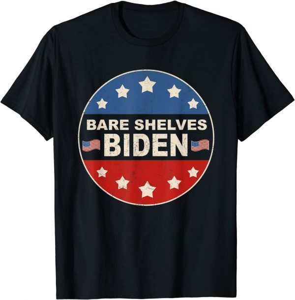 T-Shirt Bare Shelves Biden