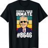 Halloween Federal Prison Inmate Prisoner Costume Anti Biden Gift T-Shirt