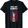 Defiant Patriot Conservative Medical Freedom Classic T-Shirt