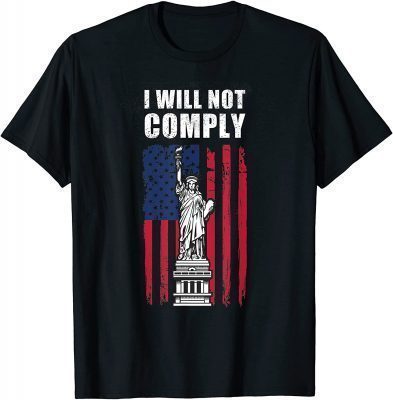 Defiant Patriot Conservative Medical Freedom Classic T-Shirt