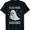 Read more boooooks Cute Ghost Read more boooooks Halloween T-Shirt