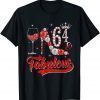 64 and Fabulous 64 Years Old Birthday Diamond Crown Shoes T-Shirt