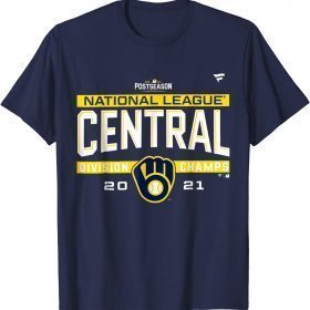 Classic Brewers 2021 NL Central Champions Funny Shirt T-Shirt