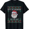 Merry Christmas Let's go Branson Brandon Ugly Sweater Style T-Shirt
