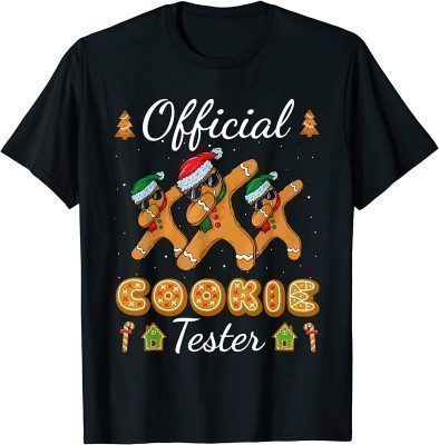 Official Cookie Tester Baking Christmas Gingerbread Team Pjs T-Shirt
