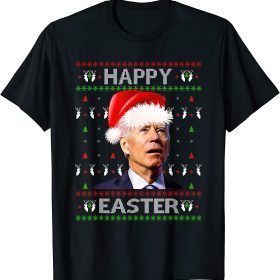Official Anti Biden Happy Easter Ugly Christmas Sweater Xmas T-Shirt