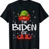 Official The Biden Elf Family Matching Christmas Group Funny Pajama Gift TShirt