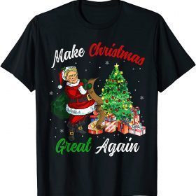 Make Christmas Great Again Funny Trump Ugly Christmas Men Classic T-Shirt