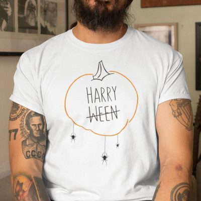 Tee Shirts Harryween Pumpkin Happy Halloween