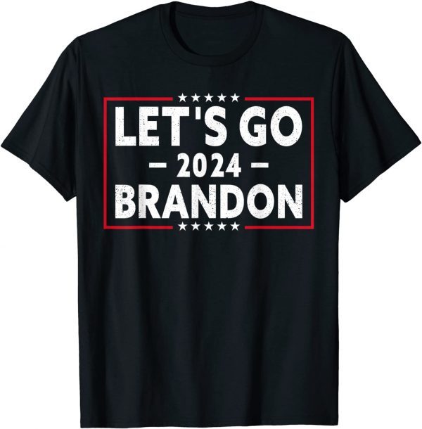 Classic Let's Go Brandon 2024 Funny Trending Sarcastic Quotes T-Shirt