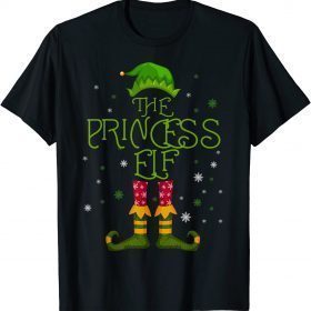 Official The Princess Elf Family Matching Group Christmas Pajama T-Shirt