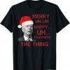 Joe Biden Merry Uh Uh Happy Uh You Know The Thing Chrismtas T-Shirt