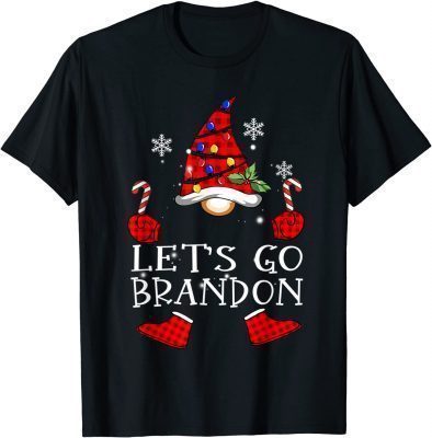 Merry Christmas Let's go Branson Brandon Ugly Sweater Style T-Shirt