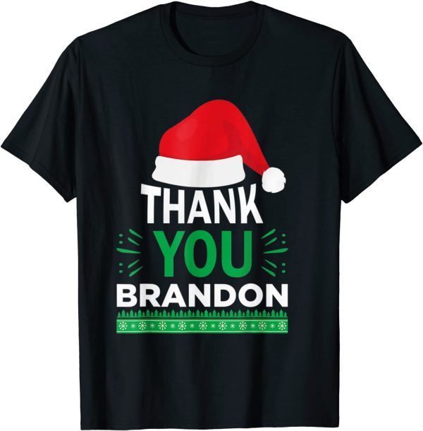 T-Shirt Christmas Pajama Thank You Brandon