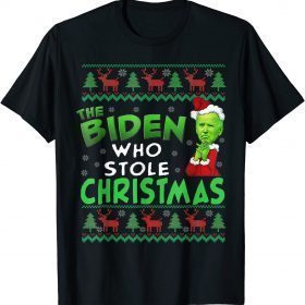 Christmas Biden Who Stole Christmas T-Shirt