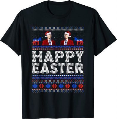 Classic Joe Biden Happy Easter Ugly Christmas Sweater T-Shirt