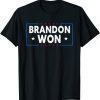 Brandon Won funny costume Joe Biden Unisex T-Shirt