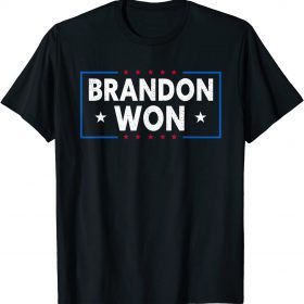 Brandon Won funny costume Joe Biden Unisex T-Shirt