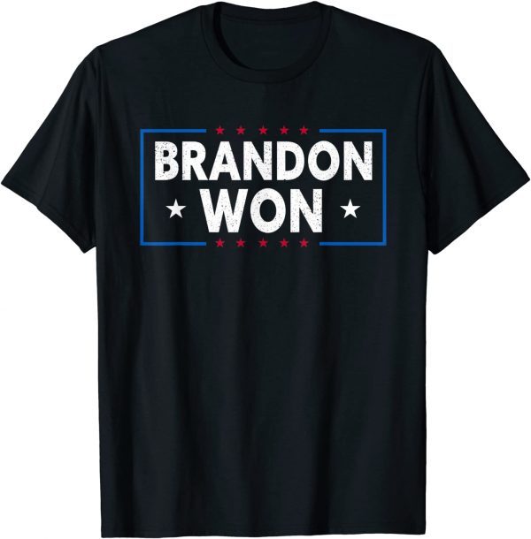 Brandon Won funny costume Joe Biden Unisex T-Shirt