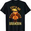 Classic Let's Go Branson Brandon Turkey Christmas Lights T-Shirt