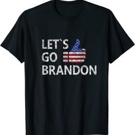 Lets Go Brandon USA Funny Cryptic Slogan Funny T-Shirt