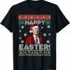 Official Joe Biden Happy Easter Ugly Christmas T-Shirt