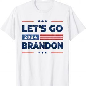 Funny Go Brandon Lets Go Trump 2024 Pro Trump Republican President T-Shirt