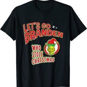 Let's Go Braden Brandon With Funny Christmas Sarcastic T-Shirt