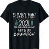 Merry Christmas Let's go Branson Brandon Ugly Sweater Style Funny Shirts