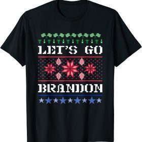 Funny Lets Go Branson Brandon Christmas Conservative Anti Liberal T-Shirt
