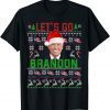 Let's Go Brandon Ugly Christmas Anti Biden Pro America T-Shirt
