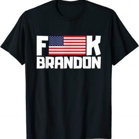 Let's Go Branson Anti Joe Biden F American Flag K Brandon T-Shirt