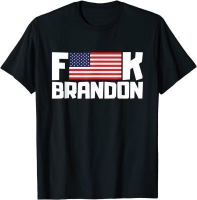 Let's Go Branson Anti Joe Biden F American Flag K Brandon T-Shirt