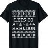 T-Shirt Lets Go Brandon Ugly Christmas Sweater