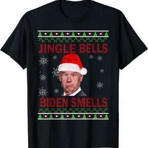 Ugly Joe Biden Christmas Sweater Republican Conservative T-Shirt