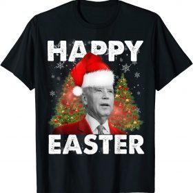 Funny Santa Biden Happy Easter Ugly Christmas Sweater T-Shirt