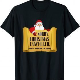 2021 Anti Democrat Santa Claus Political Christmas Message T-Shirt