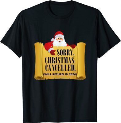 2021 Anti Democrat Santa Claus Political Christmas Message T-Shirt